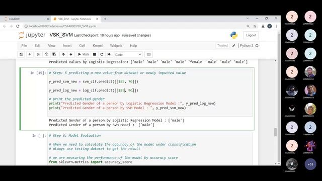 Python Code for Support Vector Machine in Machine Learning смотреть онлайн