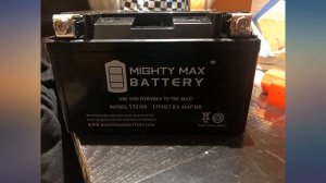 Mighty Max Battery YTZ10S 12V 8.6AH Replacement Battery for Yuasa YTZ10S Battery review