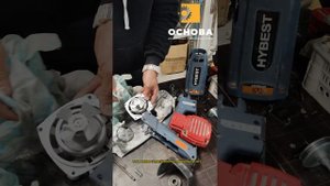 Сервисные Основы: очистка крышки камеры сгорания Hybest GBW120 газовый-монтажный пистолет, нейлер