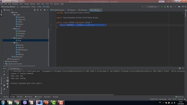 Паттерны проектирования в Java с нуля ➤ Паттерн Factory Method смотреть онлайн