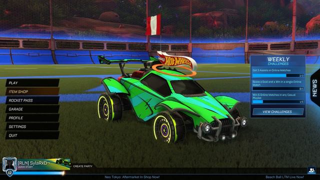 SCARED - SABAI  MENU SONG  ROCKET LEAGUE