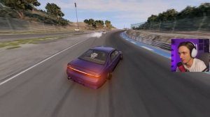 УЛИЧНЫЙ ПАРНЫЙ ДРИФТ на НОВОЙ КАРТЕ в BEAMNG MULTIPLAYER