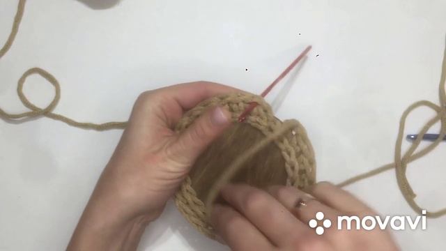 Идеальная обвязка деревянного донышка и метод бесшовного вязания хвостиком