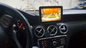 Mercedes a-class камера заднего хода