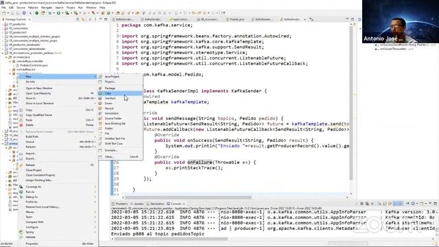 Microservicios y Apache Kafka