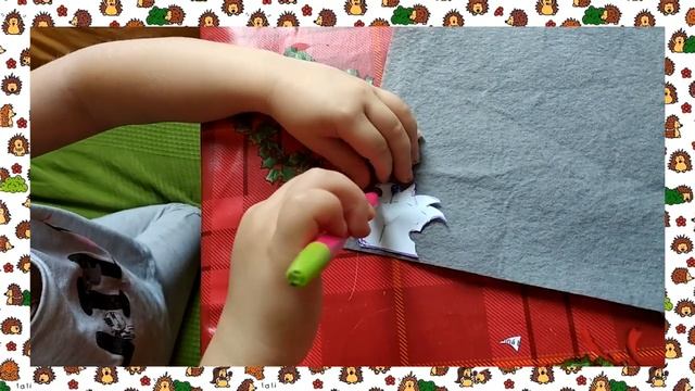 ЕЖИК ИЗ ФЕТРА ? СВОИМИ РУКАМИ