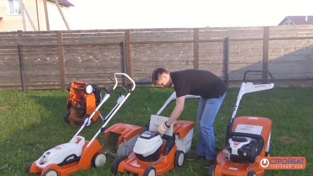 Газон растет быстро, а газонокосилки Stihl работают еще быстрее... смотреть онлайн