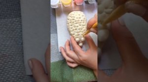 Ёжик из солёного теста