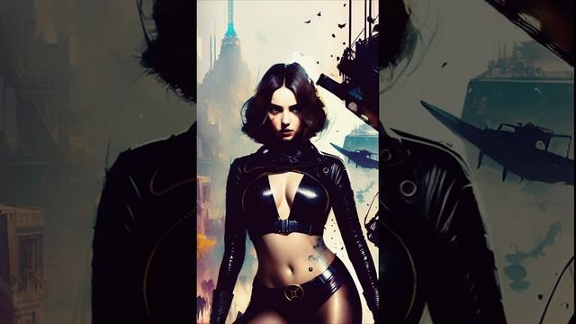 Нейросеть рисует Ана де Армас Marvel & DC / Ana de Armas