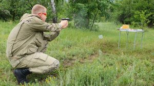 ПМ-Т. Стреляем по баллистическому гелю.
