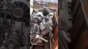 Установка ЯМЗ-238 турбо во вторую МТЛБ.