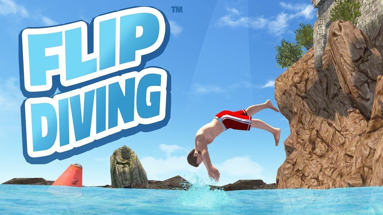 Flip Diving 🅰🅽🅳🆁🅾🅸🅳🅿🅻🆄🆂👹 #Flip Diving геймплей игры