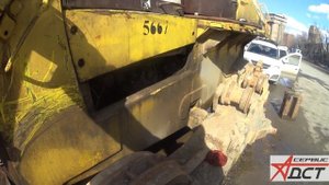 Замена полуоси на бульдозере ТМ10 ДСТ УРАЛ