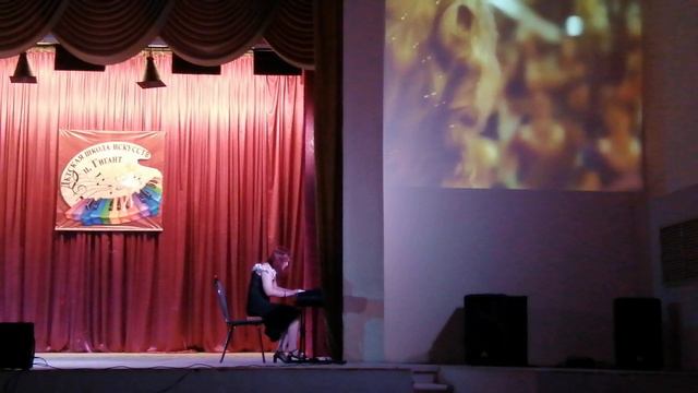 Лирический вальс "Очарование" Юрий Весняк в исполнении Ковтуновой Вероники смотреть онлайн