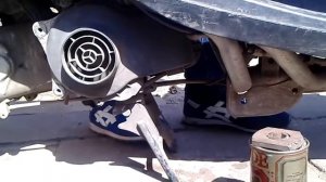 Звук без выхлопной системы, сузуки летс 2