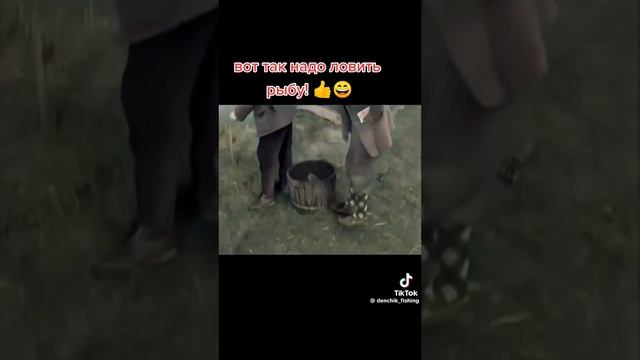 Вот как надо рыбачить!