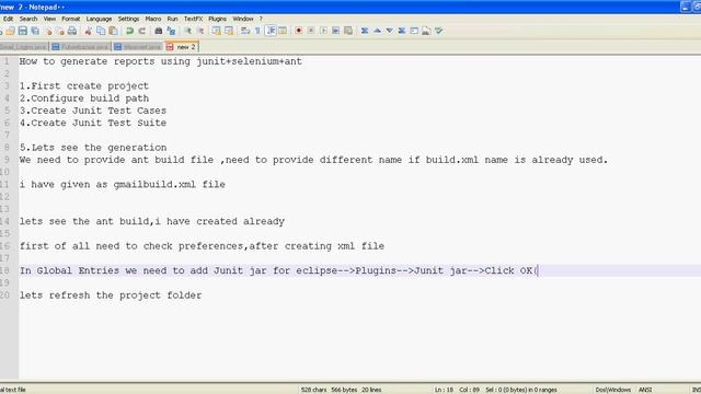Selenium Tutorials | How to generate reports using junit selenium смотреть онлайн