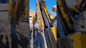 Замена направляющих телескопа на jcb3cx super