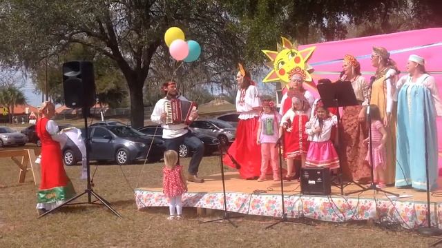 Ой блины мои блины! Масленица. Russian Spring Festival in Florida. смотреть онлайн