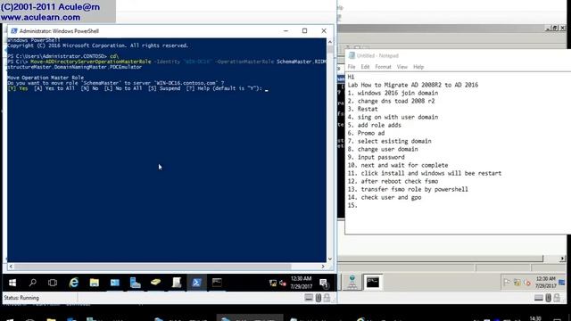 Windows Server Migration 2008R2 to 2016 смотреть онлайн