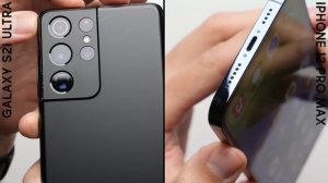 Galaxy S21 Ultra vs. iPhone 12 Pro Max Drop Test!