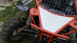 Самодельная багги 4х4, испытания на проходимость