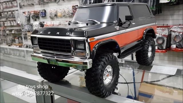 Traxxas Ford Bronco unboxing and test