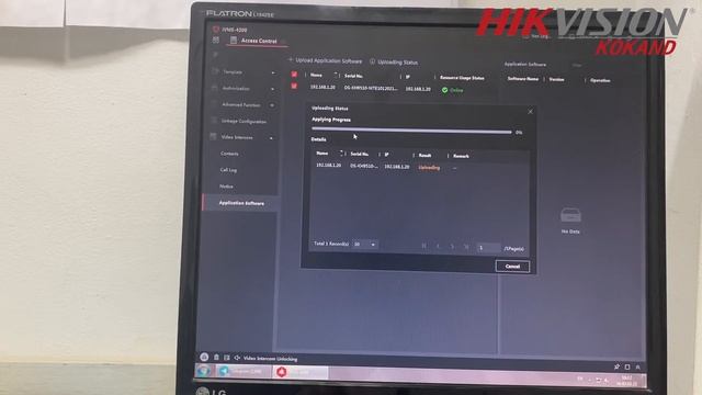HIKVISION DS-KH9510-WTE1 MONITORGA IVMS4200 DASTURI ORQALI APK URNATISH смотреть онлайн