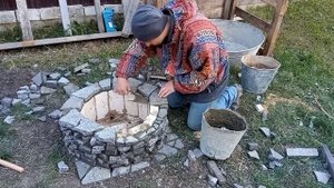 очаг кострище для отдыха и посиделок своими руками вместо мангала.
