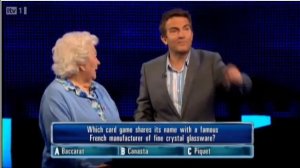 ITV1 The Chase - Contestant stitches up the chaser!