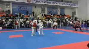 Репин Роман, Open junior cup, Москва, 17.02.2023 г. Первый бой