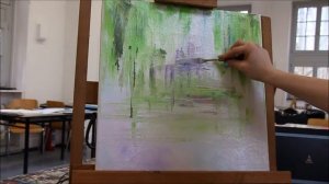 Живопись маслом. Интуитивная живопись мастихином