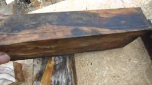 Шпальтированная  древесина.Результат.