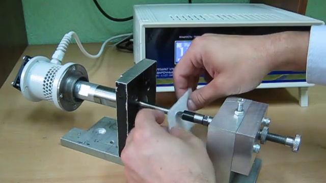 УЗ сварка нетканого материала по контуру смотреть онлайн