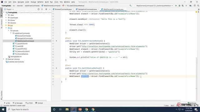 Selenium WebDriver Commands in Detail - Part 2 | Automate with Selenium смотреть онлайн