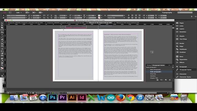 Inserting a Page Break in InDesign CS6/CC смотреть онлайн