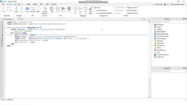 How to Comment Out Block of Code in Roblox Scripts (Roblox Studio New Beginners 2) (N227)