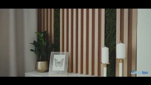 Кубообразный реечный потолок. В интерьерах
