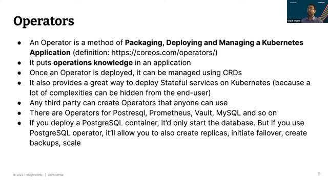 Extending Kubernetes using CRD and Operator Pattern смотреть онлайн