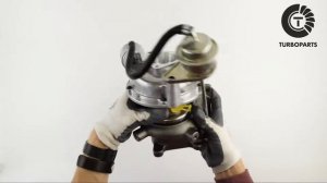 Турбина Хендай Терракан 2.9. Турбокомпрессор Hyundai Terracan. 780004X700.