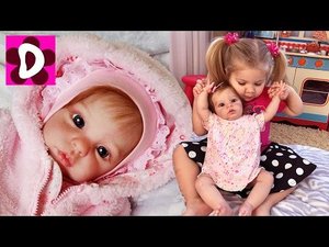 КУПИЛИ РЕБЕНКА!!! Живая Кукла Реборн Диана Мама для Reborn Baby Doll Видео для Детей Куклы Reborn