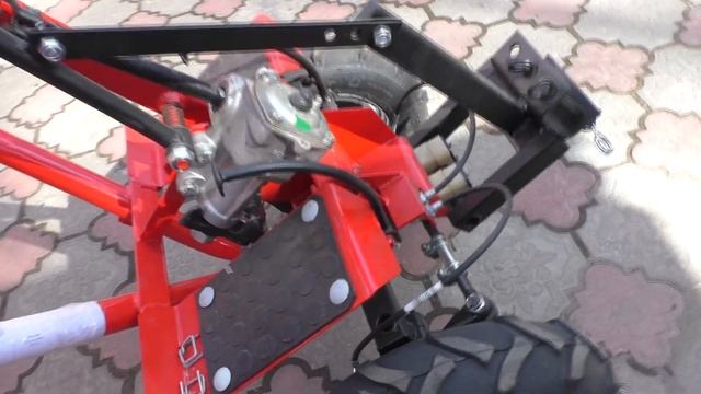 Модуль для переоборудования мотоблока в минитрактор. Часть 1. смотреть онлайн