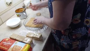 Делюсь идейкой Тортик из печенья Вдруг забыли