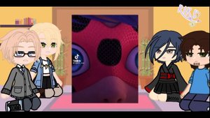 past mlb parents react to season 4 tik toks edits/ gacha club /miraculous ladybug?