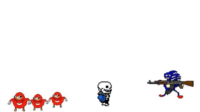 Sans VS Memes (animation) | Санс Против Мемы (анимация) смотреть онлайн