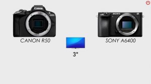 Canon R50 vs Sony A6400 | Full Comparison