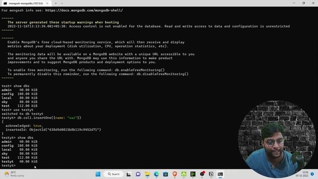How To Insert One/Many Collections In #mongoshell | How To Insert Collections In MongoDB #mongodb