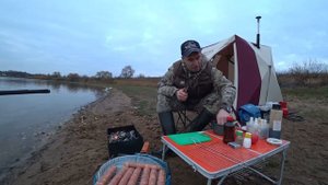 Рыбалка с ночевкой на Рузском водохранилище.