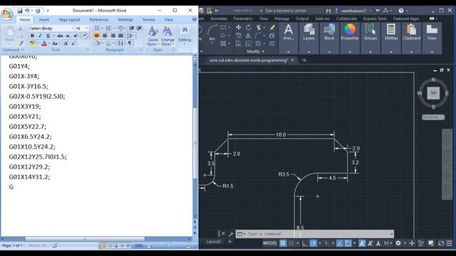 G90,WIRE CUT EDM MANUAL PROGRAMMING. WIRE CUT PROGRAMMING