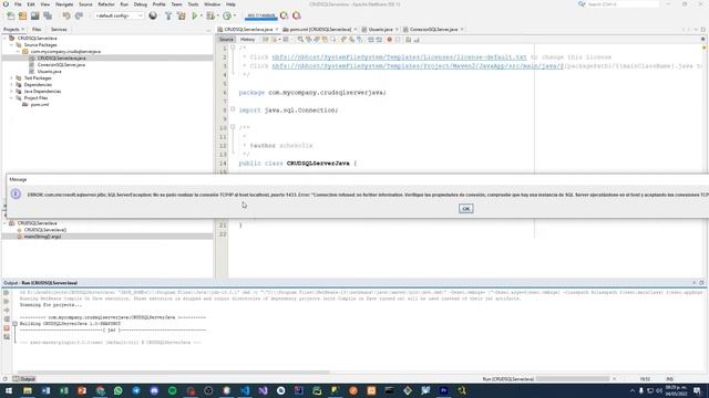 CRUD SQL Server en Java y Apache NetBeans смотреть онлайн